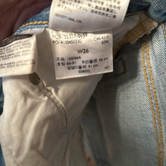 Levi’s 501 cut off shorts - Picture 3 of 3